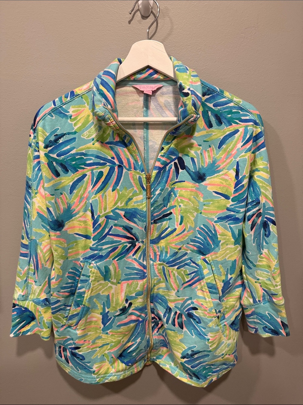 Lilly Pulitzer DeeDee Swing Jacket in Multi Serenity Now